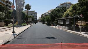 Έπεσε νέα άσφαλτος σε δρόμους του Ηρακλείου - Πότε ξεκινούν οι διαγραμμίσεις