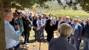 Στις εκδηλώσεις στον Ομαλό Βιάννου, ο Φραγκίσκος Παρασύρης