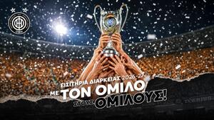 Live εικόνα: Η παρουσίαση των νέων εισιτηρίων διαρκείας του ΟΦΗ