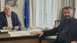 Συνάντηση Μιχάλη Κοκολάκη με τον Γ.Γ. Αυτοδιοίκησης & Αποκέντρωσης του ΥΠΕΣ