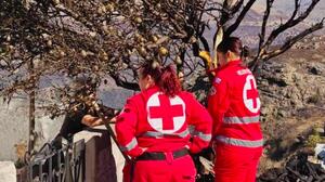 Ερυθρός Σταυρός: Στο πλευρό των κατοίκων στις πυρόπληκτες περιοχές του Ρεθύμνου