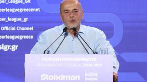 Γιάννης Αλαφούζος: «Βασικοί στόχοι η κεντρική διαχείριση, τα έσοδα από το στοίχημα και η στήριξη της Super League 2»