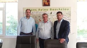 Στον Δήμο Αγίου Βασιλείου ο Κωνσταντίνος Κυρανάκης