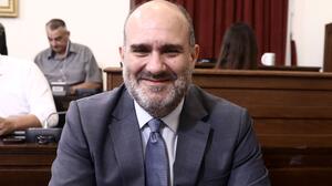 Στο Ηράκλειο ο Υφυπουργός Οικονομικών Δημήτρης Μαρκόπουλος
