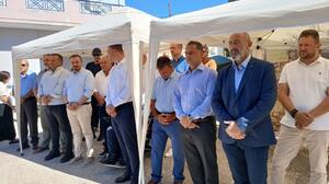 Στην εκδήλωση μνήμης των καταδρομέων Νικόλαου Καβροχωριανού και Ηλία Τούλη ο Μάξιμος Σενετάκης