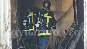 Χανια: Συναγερμός για πυρκαγιά σε σπίτι