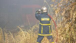 Ηράκλειο: Οριοθετημένη η πυρκαγιά στα Φαβριανά, παραμένουν πυροσβεστικές δυνάμεις