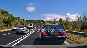 ΒΟΑΚ: Μπήκε στο αντίθετο ρεύμα για να κάνει προσπέραση, από καθαρή τύχη δεν είχαμε τροχαίο - Βίντεο