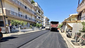 Στη Λεωφόρο Ικάρου συνεχίζεται το πρόγραμμα ασφαλτοστρώσεων από τον Δήμο Ηρακλείου