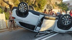 Χανιά: Έμεινε με το... δαχτυλίδι στο χέρι, βλέποντας δίπλα του το τροχαίο!