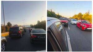 ΒΟΑΚ: Κυκλοφοριακό κομφούζιο μετά από τροχαίο (ΦΩΤΟ)