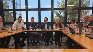 Η Σ. Βολουδάκη στη σύσκεψη για το Κτηματολόγιο - Ζητά λύσεις για ιδιοκτησιακά και δασικούς χάρτες