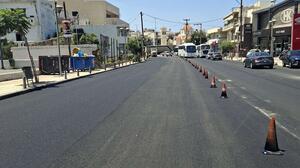 Ολοκληρώθηκε η ασφαλτόστρωση στη Λεωφόρο Ικάρου