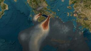 AtmoHub: Ποιες περιοχές αναμένεται να επηρεαστούν από τους καπνούς από τις πυρκαγιές σε Πόρτο Γερμενό, Βοιωτία, Φωκίδα και Αιγιάλεια