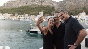 Στο Καστελλόριζο ο Κυριάκος Μητσοτάκης για την 83η επέτειο της Απελευθέρωσης