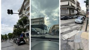 Ηράκλειο: "Ένα φανάρι στη Λεωφόρο Δημοκρατίας που μοιάζει να μην υπάρχει"