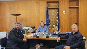 Μεσαρά: Στο επίκεντρο οι υποδομές - Συνάντηση Δημάρχων Φαιστού και Γόρτυνας με τον ΓΓ Υποδομών