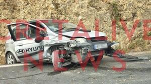 Εκτροπή οχήματος στον ΒΟΑΚ με τραυματίες