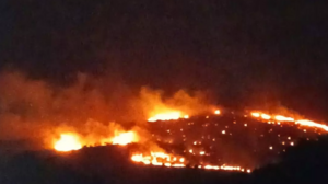 Οριοθετήθηκε η πυρκαγιά σε χαμηλή βλάστηση στην Καλλονή Λέσβου 