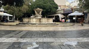 «Λίφτινγκ» στον πεζόδρομο γύρω από τα Λιοντάρια - Πότε ξεκινούν οι εργασίες