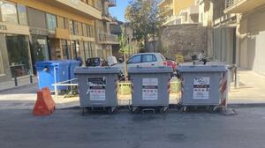 Η ανάπλαση στην Δοϊράνης και οι κάδοι απορριμμάτων