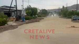 Ιεράπετρα: Επιχειρήσεις απεγκλωβισμού ατόμων στο Κουτσουνάρι