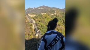 Η σημαία του ΟΦΗ ως την Κίνα και το Σινικό Τείχος!