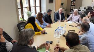 Στη Λότζια εκπρόσωποι της Διδασκαλικής Ομοσπονδίας - Επί τάπητος τα προβλήματα των σχολείων και των εκπαιδευτικών 