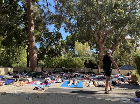 Η γιόγκα επιστρέφει στο προσκήνιο στον Δημοτικό Κήπο Ρεθύμνου