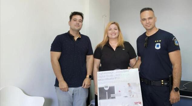 Μια επαγγελματική ζυγαριά στο Υπηρεσιακό Ιατρείο της Διεύθυνσης Αστυνομίας Ηρακλείου!