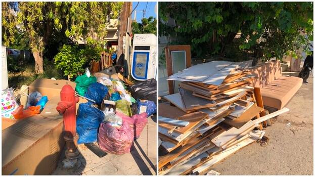 Ηράκλειο, η πόλη που ασφυκτιά κάτω από τα σκουπίδια