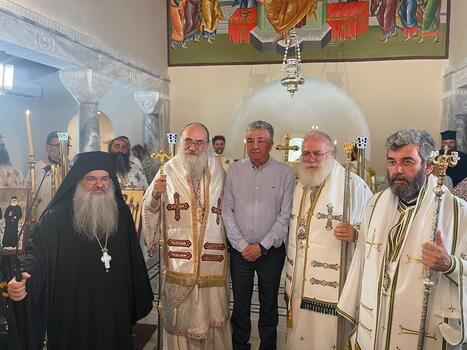 Στα Θυρανοίξια του Καθολικού της Μονής Κουδουμά ο Σταύρος Αρναουτάκης
