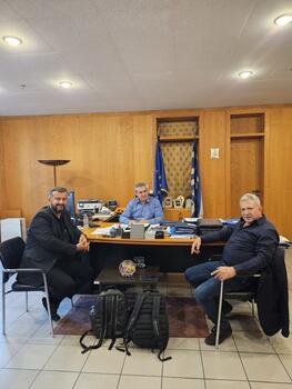 Μεσαρά: Στο επίκεντρο οι υποδομές - Συνάντηση Δημάρχων Φαιστού και Γόρτυνας με τον ΓΓ Υποδομών