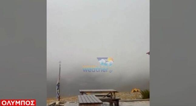 Όλυμπος: Τα πρώτα χιόνια έντυσαν στα λευκά τις ψηλότερες κορυφές