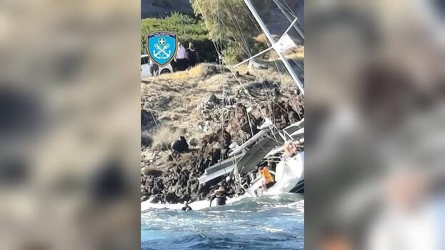 Νίσυρος: Ιστιοφόρο προσάραξε σε αβαθή