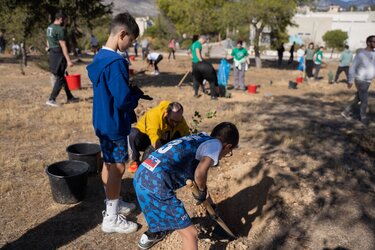 Δεντροφύτευση Βίκος we4all