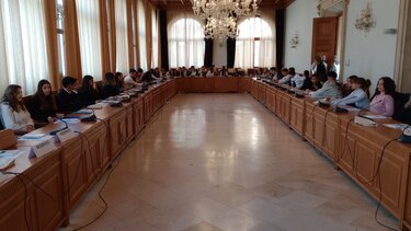 μαθητές στην λότζια 