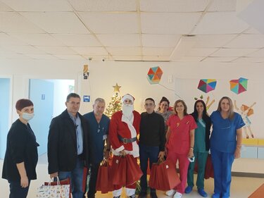 ο Αγιος Βασίλης στο ΠΑΓΝΗ 