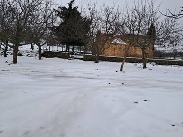 Οροπέδιο Λασιθίου, Χιόνι