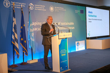 Στο 2ο Περιφερειακό Συνέδριο Μεσογειακής Υδατοκαλλιέργειας o Δήμαρχος Ηρακλείου - video