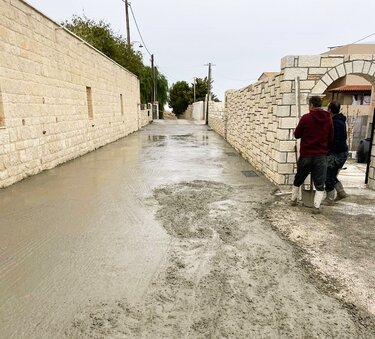 Τσιμεντόστρωση, Δήμος Χερσονήσου