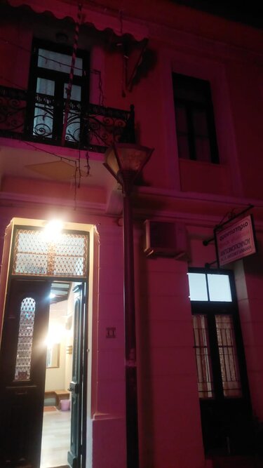 Οδός Χάνδακος, φωτισμός, στολισμός