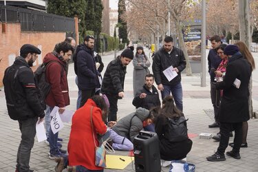 Συγκέντρωση στη Μαδρίτη
