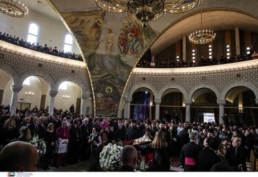 Αρχιεπίσκοπος Αλβανίας, Αναστάσιος - Εξόδιος Ακολουθία