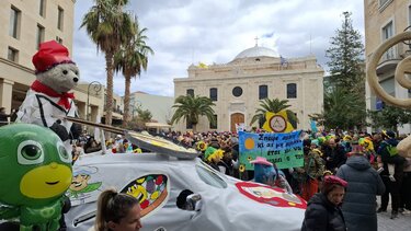 Καρναβάλι, Ηράκλειο, Κέντρο