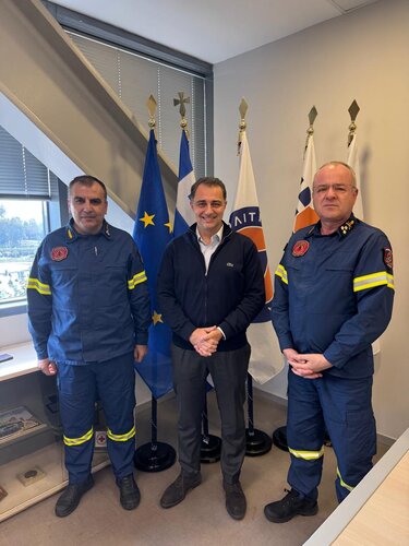 Μάξιμος Σενετάκης, Αρχηγείο Πυροσβεστικής