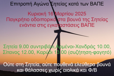 Διαμαρτυρία, Σητεία