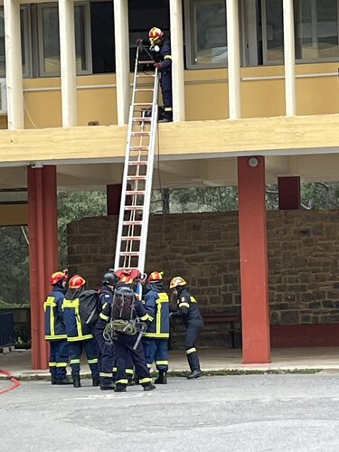 Άσκηση, σεισμός, πυρκαγιά, Αγιος Νικόλαος