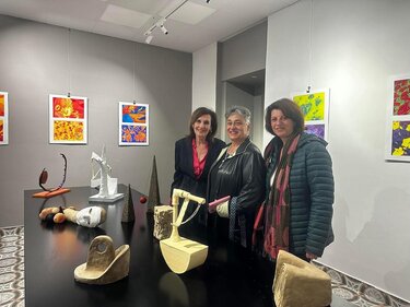 Καλλιτεχνικό σχολείο, Έκθεση