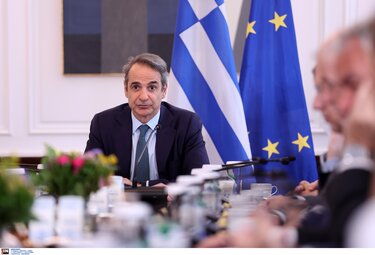 Κυριάκος Μητσοτάκης στο Υπουργικό Συμβούλιο